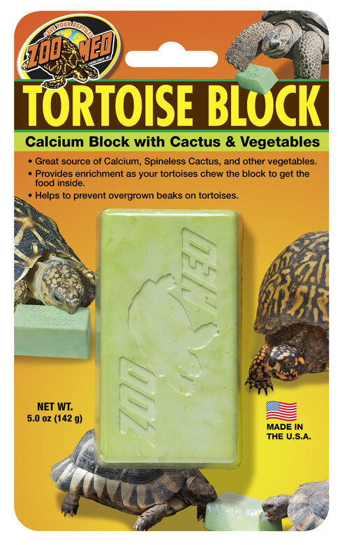 Zoomed - Bloc de Calcium pour Tortues Terrestres - 142g Image numéro 1 Zoomed - Bloc de Calcium pour Tortues Terrestres - 142g Image numéro 1