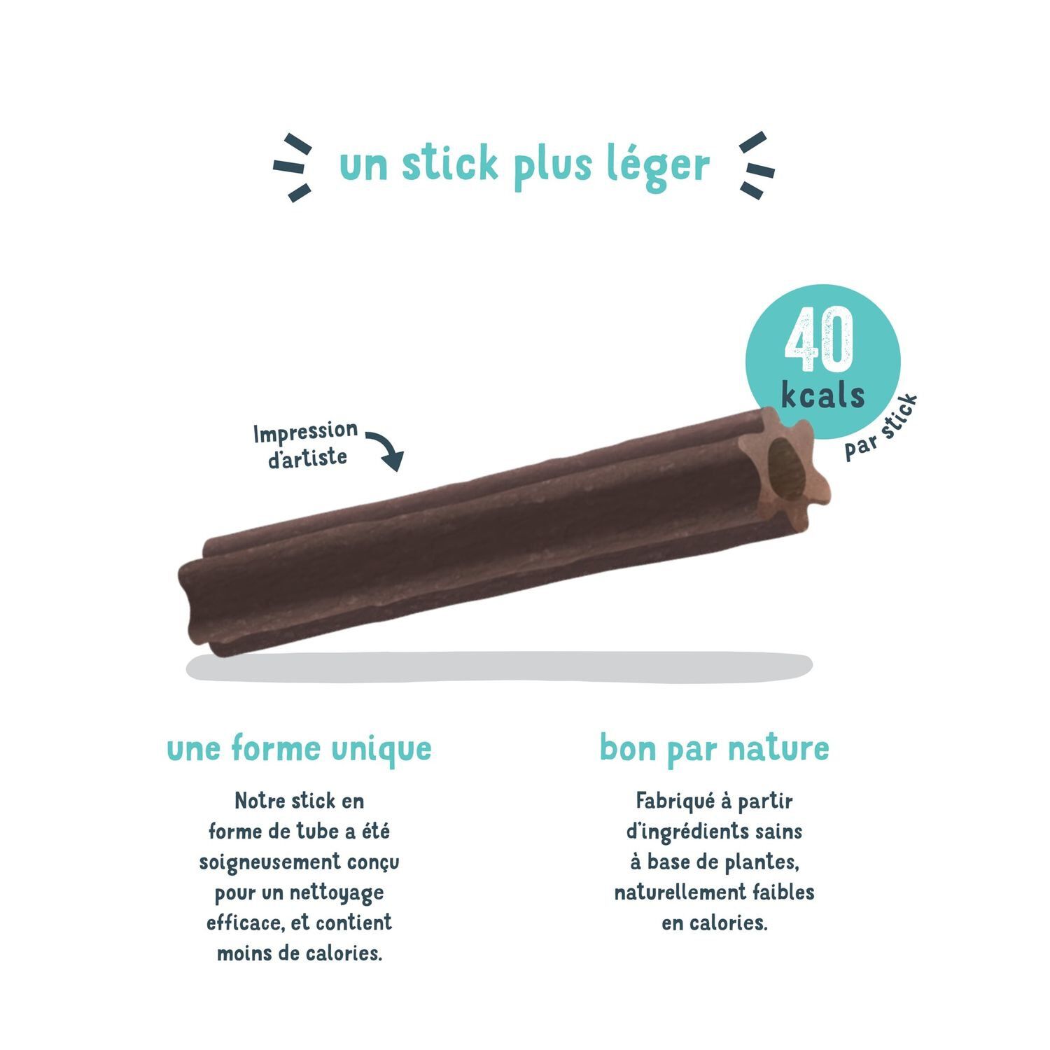 Edgard & Cooper - Sticks &agrave; M&acirc;cher Dental Naturel &agrave; l'Eucalyptus et Pomme fraiche pour Chien - S Image num&eacute;ro 5