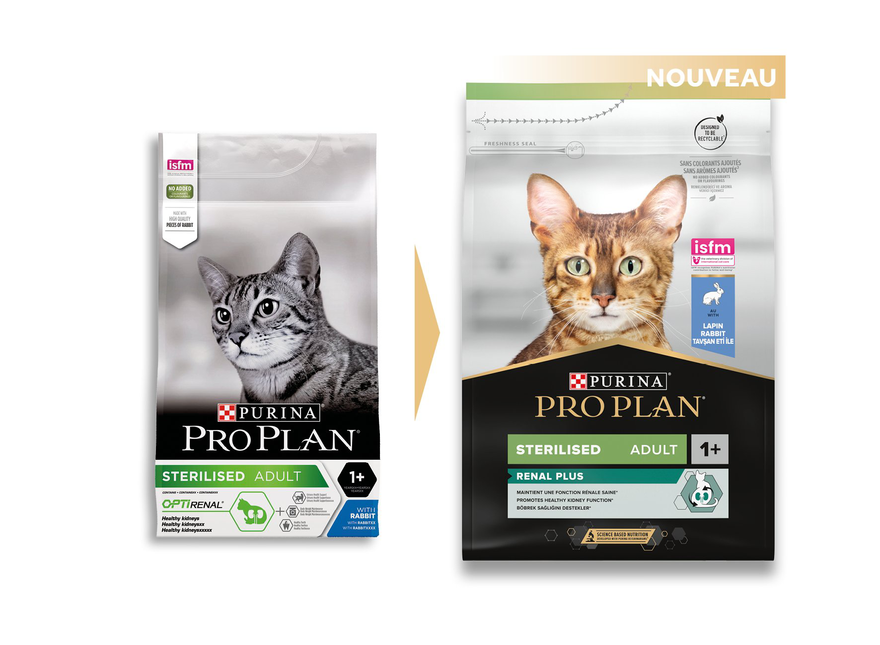 Pro Plan - Croquettes Sterilised au Lapin pour Chat Adulte St&eacute;rilis&eacute; - 3Kg Image num&eacute;ro 3