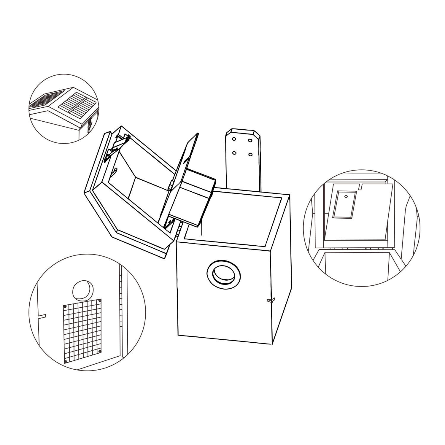 Croci - Nichoir Intelligent Wi Fi pour Oiseaux Image num&eacute;ro 7