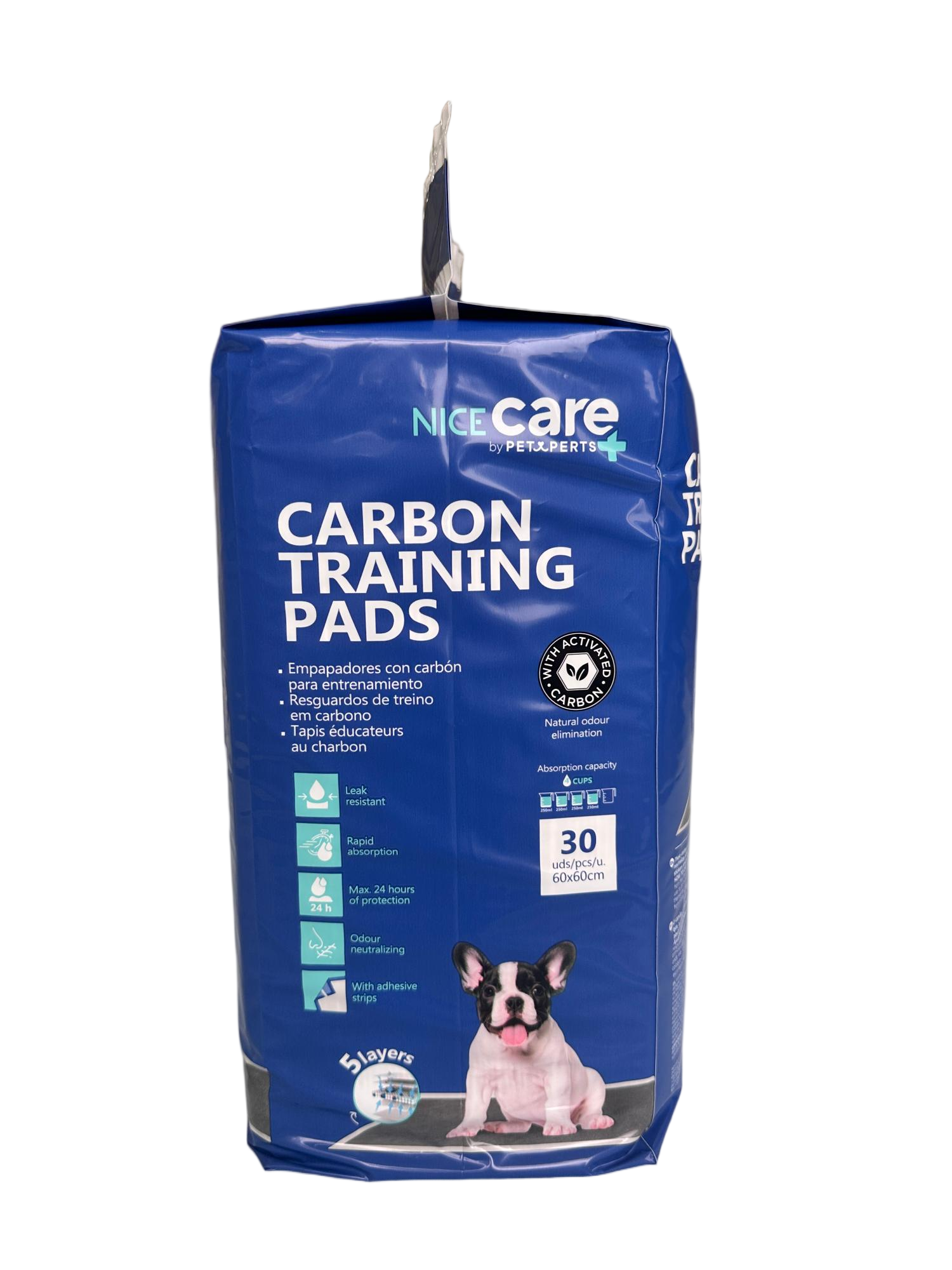 Nice Care - Tapis Educateur au Charbon pour Chiens - 60x60cm Image num&eacute;ro 3