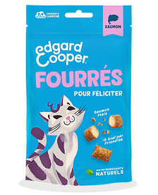 Edgard & Cooper - Friandises Fourrés Au Saumon Pour Chat - 60g