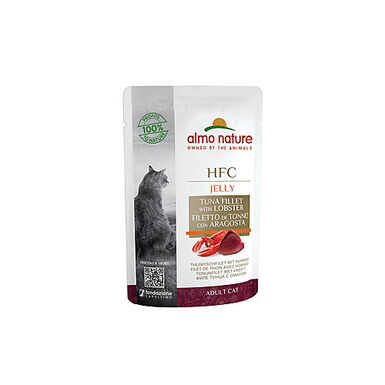 Almo Nature - Pâtée Hfc Jelly Filet De Thon Et Homard - 55g