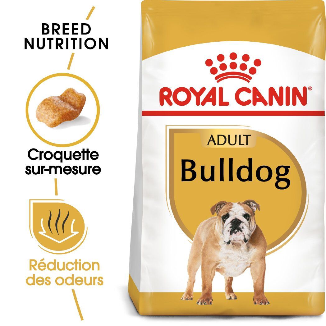 Royal Canin - Croquettes Bulldog pour Chien Adulte - 12Kg Image num&eacute;ro 1