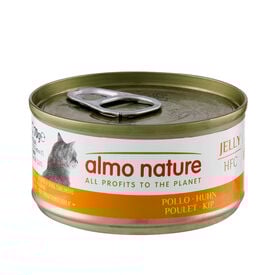 Almo Nature - P&acirc;t&eacute;e en Bo&icirc;te HFC Jelly Imp&eacute;rial au Poulet pour Chat - 70g