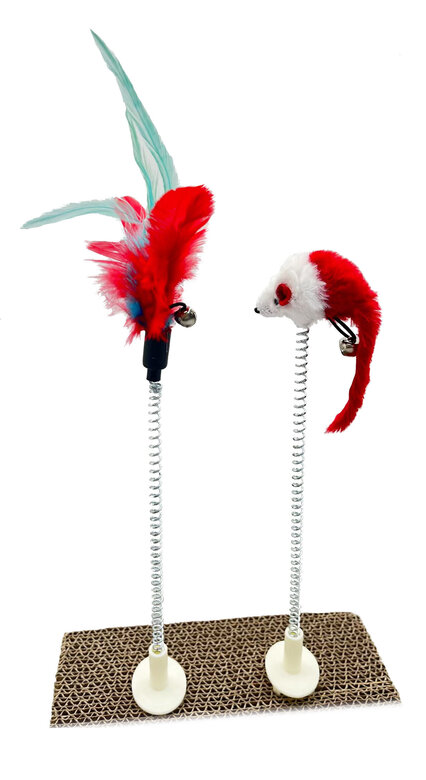 Anka - 2 Jouets à Planter pour Chats - 20cm Image numéro 1 Anka - 2 Jouets à Planter pour Chats - 20cm Image numéro 1