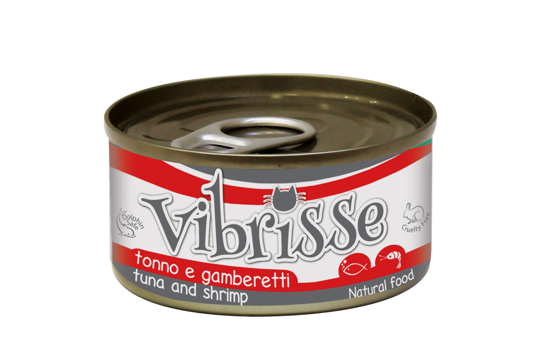 Vibrisse - P&acirc;t&eacute;e Natural Food Thon et Crevette pour chats - 70g Image num&eacute;ro 1