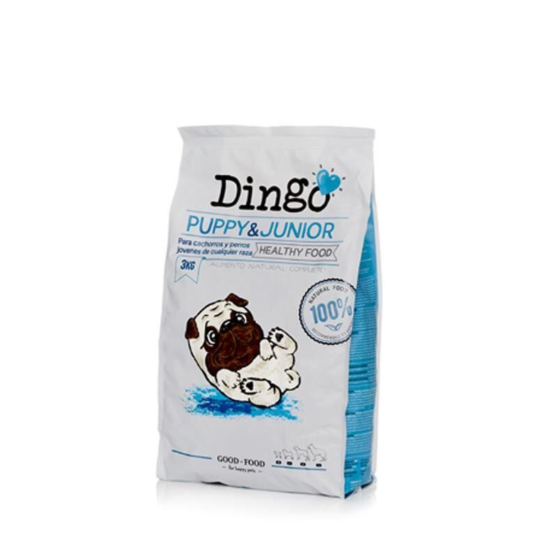 Dingo - Croquettes Puppy & Junior Poulet pour Chiot - 3Kg Image num&eacute;ro 1