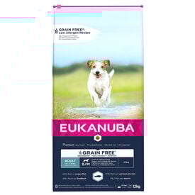 Eukanuba - Croquettes Chien Adulte Sans Céréales Petites et Moyennes Races Riche en Poissons
