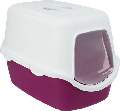 Trixie - MAISON DE TOILETTE Vico, 40 × 40 × 56 cm, baie/blanc