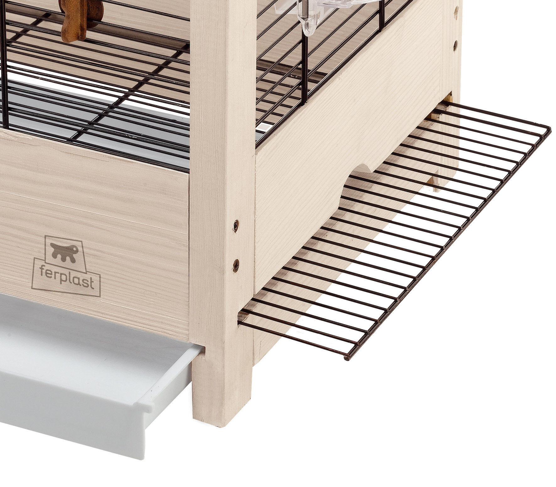 Ferplast - Cage Giulietta 5 pour Oiseaux Exotiques - Bois Image num&eacute;ro 1
