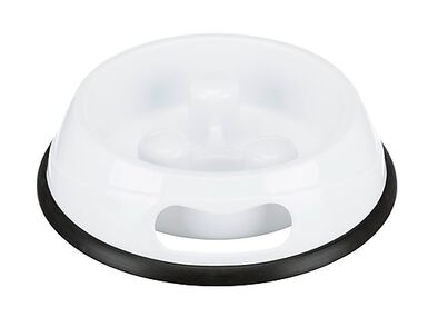 Trixie - Gamelle AntiGlouton SLOW FEED en Inox pour Chien