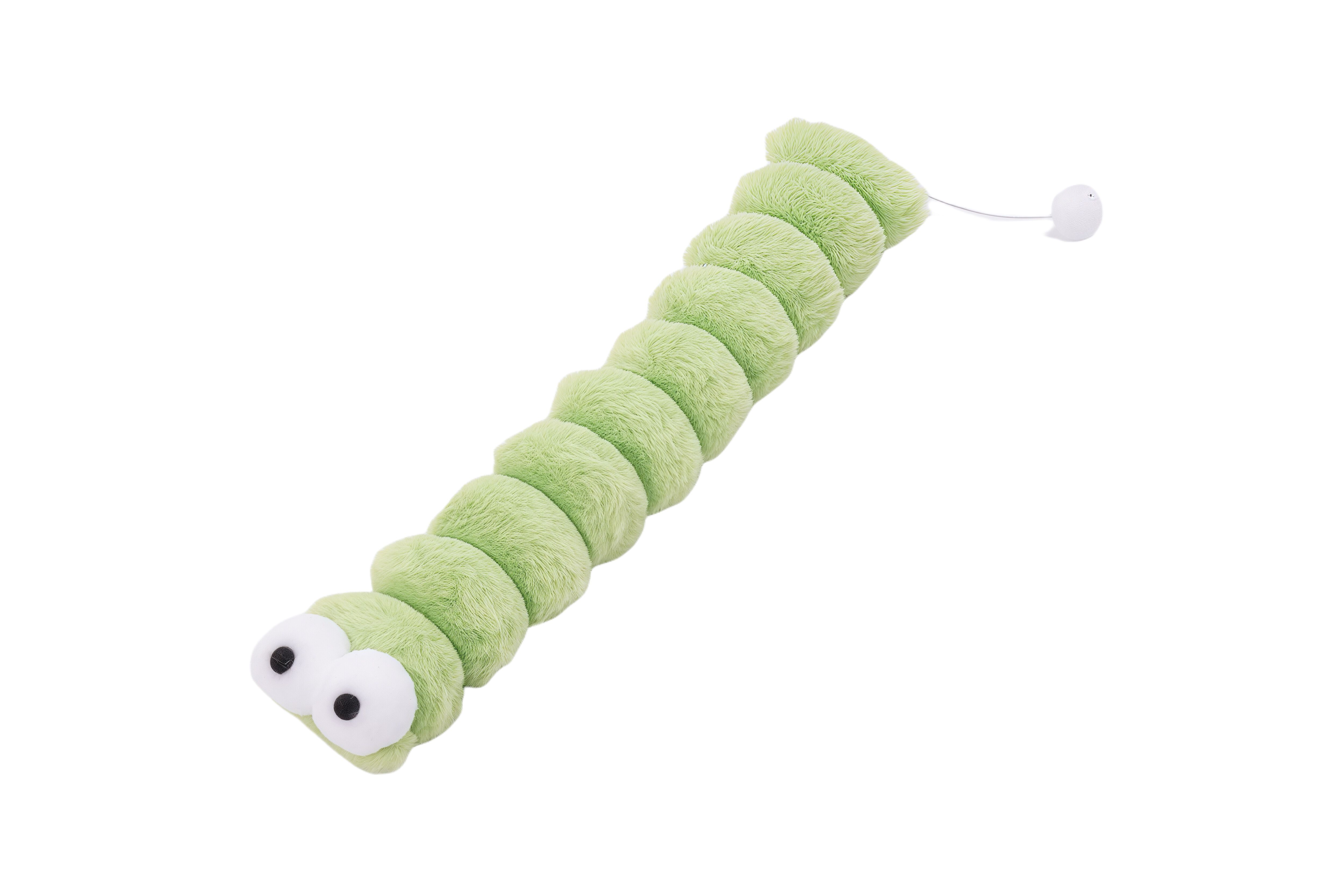 Tootoy! - Jouet Peluche Chenille pour Chats - Vert Image num&eacute;ro 1