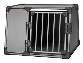 Trixie - Box de Transport en Aluminium Gris Graphite - L : 92 x 64 x 78 cm