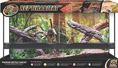 Zoomed - Terrarium double porte - 76x30x40 cm