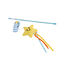 Summer Vibes - Canne &agrave; P&ecirc;che avec Tong et Etoile de Mer pour Chats - 30cm Indicateur image num&eacute;ro 3