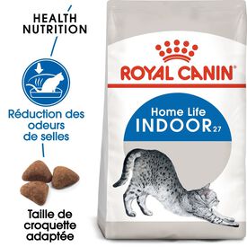 Royal Canin - Croquettes Indoor 27 pour Chat d'Intérieur de 1 à 7 ans