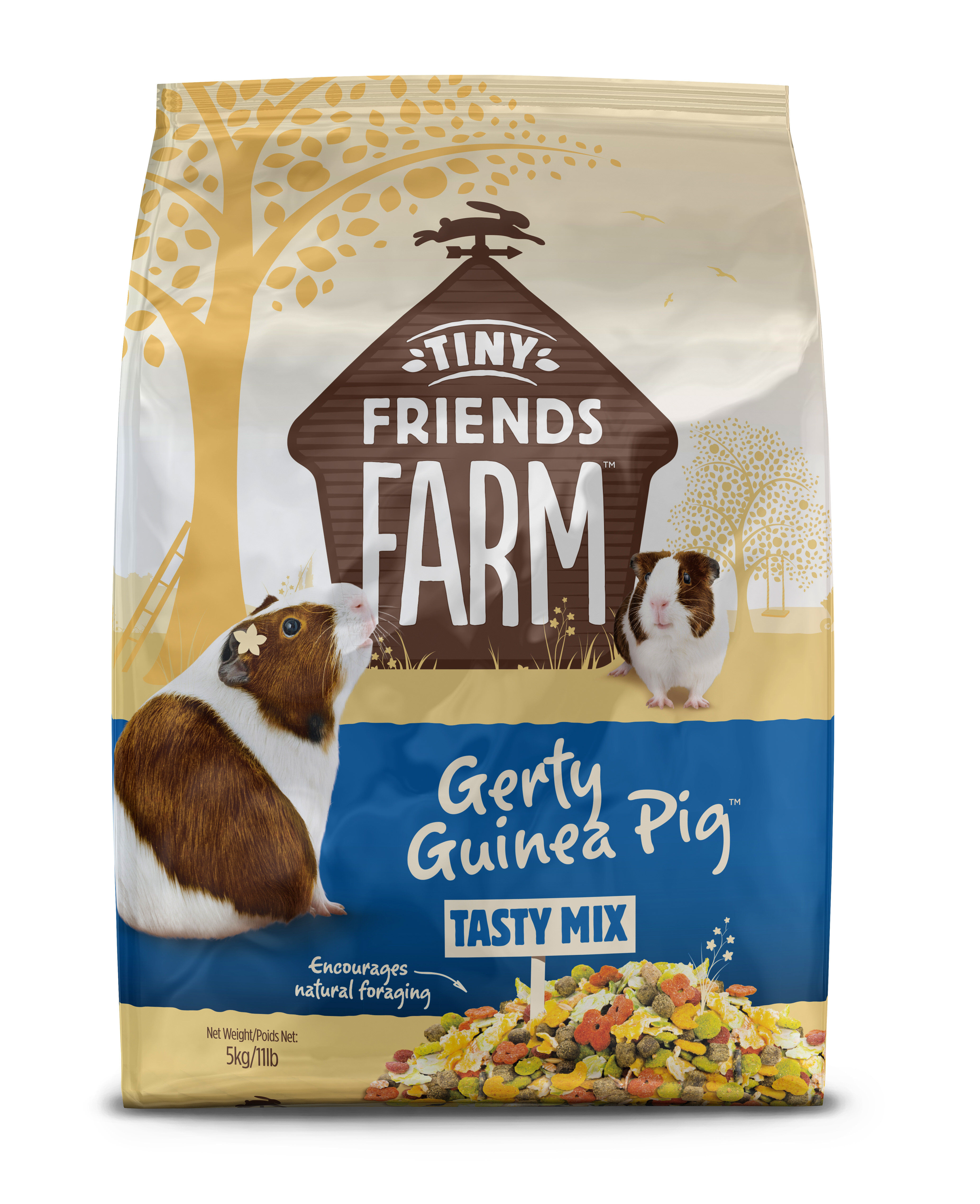 Tiny Friends Farm - Aliment M&eacute;lange Tasty Mix Cochon d'Inde - 5Kg Image num&eacute;ro 1