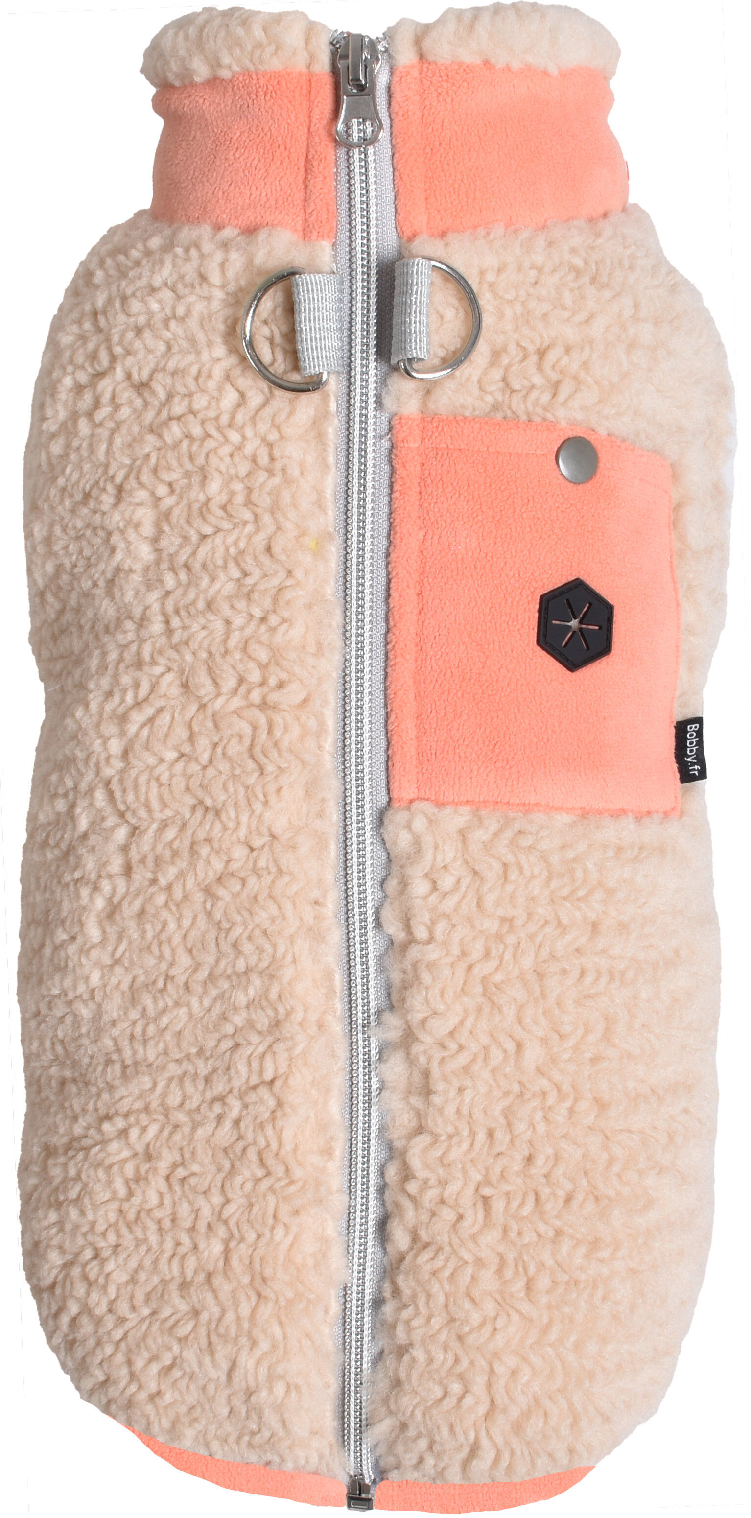 Bobby - Pull Alpaga Corail XS pour Chiens - 26cm Image num&eacute;ro 1