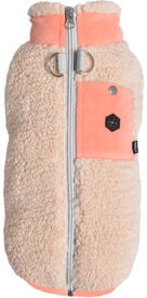 Bobby - Pull Alpaga Corail XS pour Chiens - 26cm