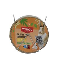 Tyrol - Palet de Foin au Ma&iuml;s pour Rongeurs - 240g