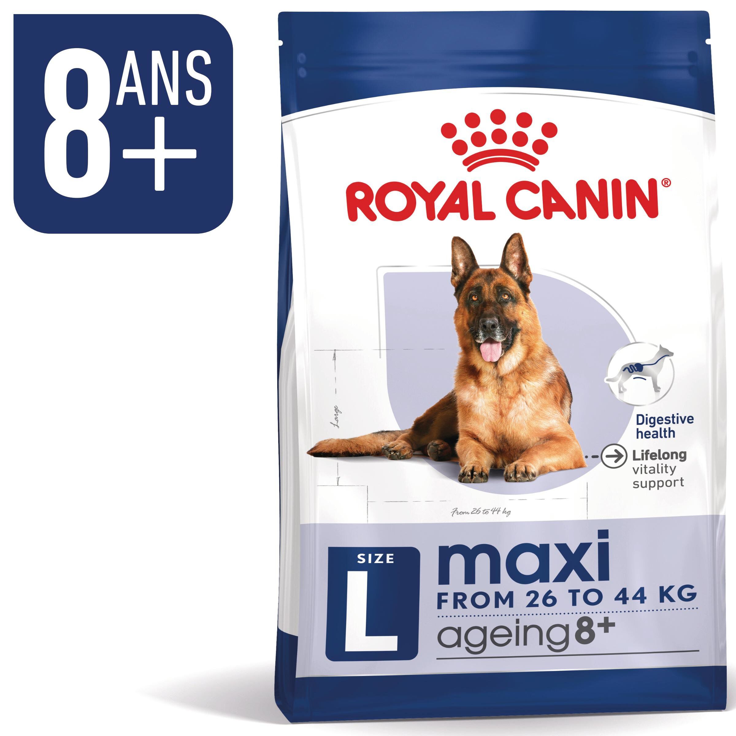 Royal Canin - Croquettes Maxi Ageing 8+ pour Chien Senior - 15Kg Image num&eacute;ro 2