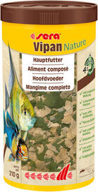 Sera - Aliment en Flocons Vipan Nature pour Poissons d'Ornement - 1L