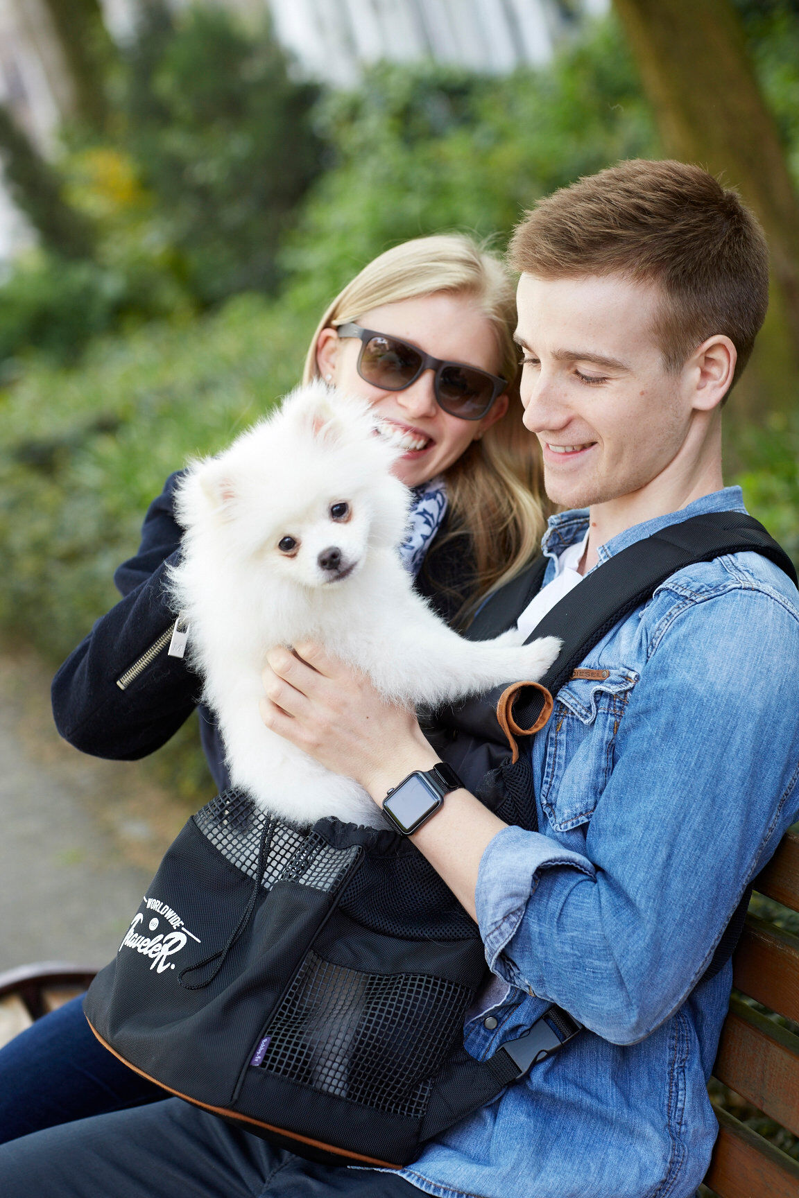 Bobby - Sac Traveler Noir pour Chiens et Chats - S Image num&eacute;ro 3