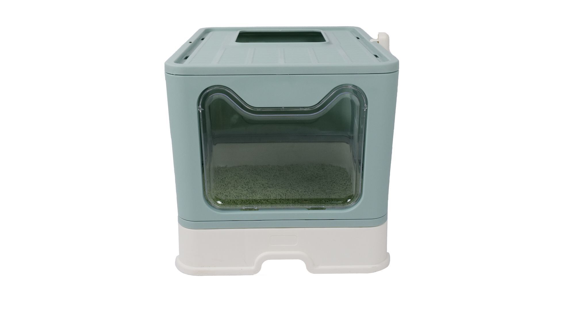 Animalis - Maison de Toilette IN et OUT pour Chat - 51x41x38cm Image num&eacute;ro 1