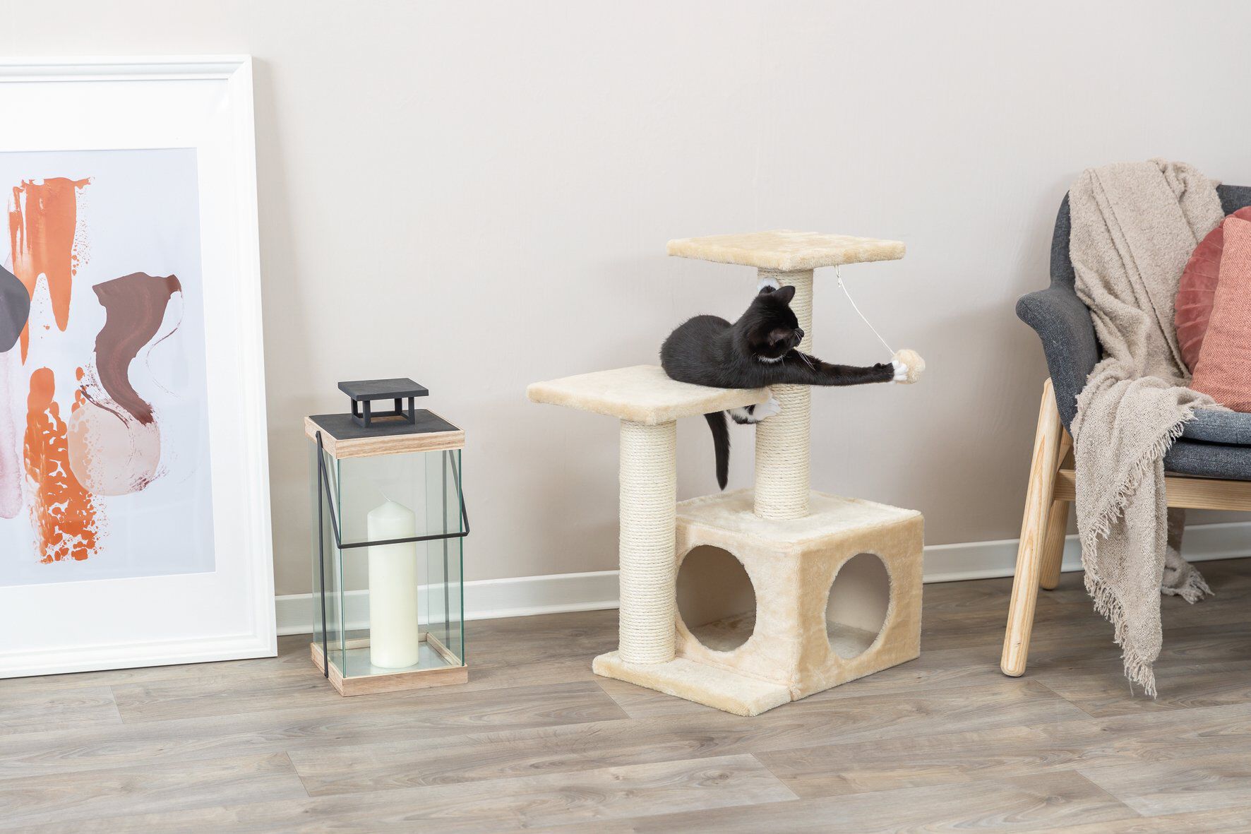 Trixie - Arbre &agrave; Chat Valencia Beige - 71cm Image num&eacute;ro 2