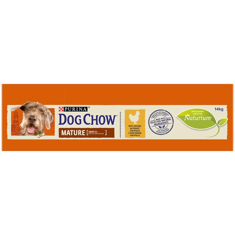 Dog Chow - Croquettes Mature au Poulet pour Chien - 14Kg Image numéro 5 Dog Chow - Croquettes Mature au Poulet pour Chien - 14Kg Image numéro 5