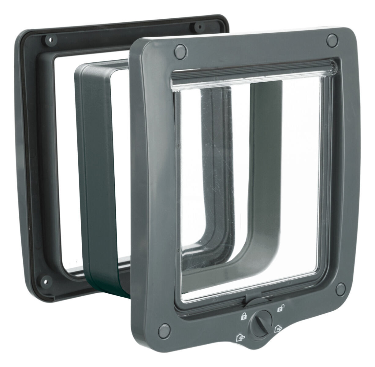 Trixie - Chati&egrave;re XXL 4 positions avec tunnel blanc - 24 x 28 cm Image num&eacute;ro 1