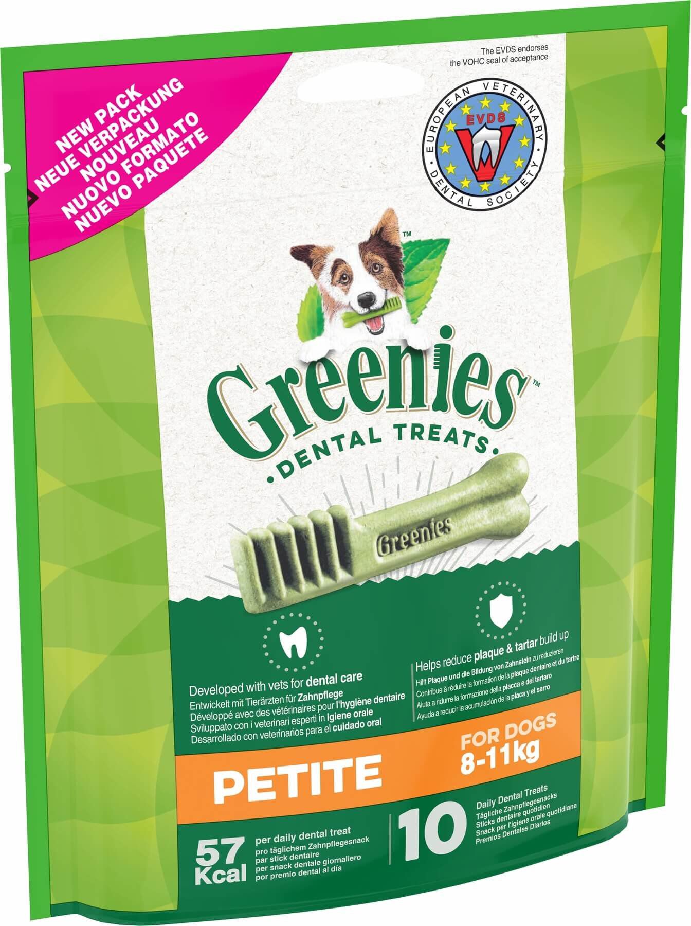 Greenies - Friandises Sticks Dentaires PETITE pour Petit Chien - x10 Image num&eacute;ro 1