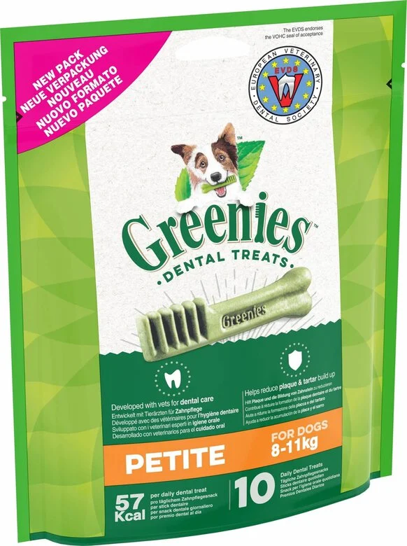 Greenies - Friandises Sticks Dentaires PETITE pour Petit Chien - x10 Image numéro 1 Greenies - Friandises Sticks Dentaires PETITE pour Petit Chien - x10 Image numéro 1