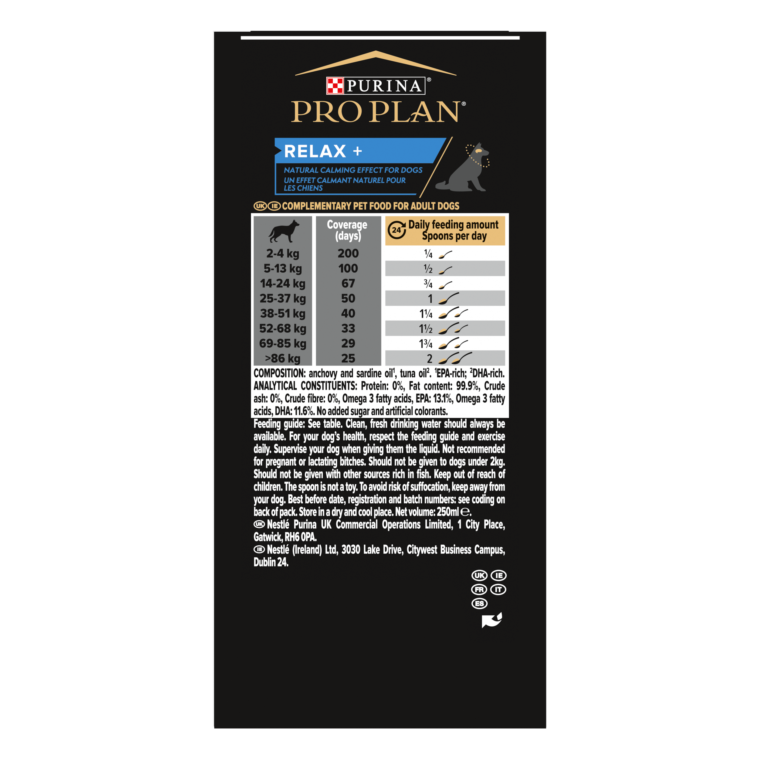 Pro Plan - Aliment compl&eacute;mentaire Relax+ en Sirop pour Chiens - 225g Image num&eacute;ro 3