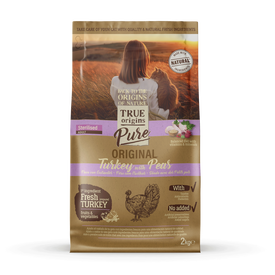 True Origins Pure - Croquettes Dinde et Pois pour Chat Adulte Stérilisé