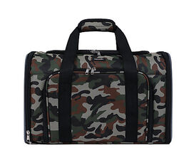Wouapy - Sac de Transport Camping Camouflage pour Chien - 45x25x28cm