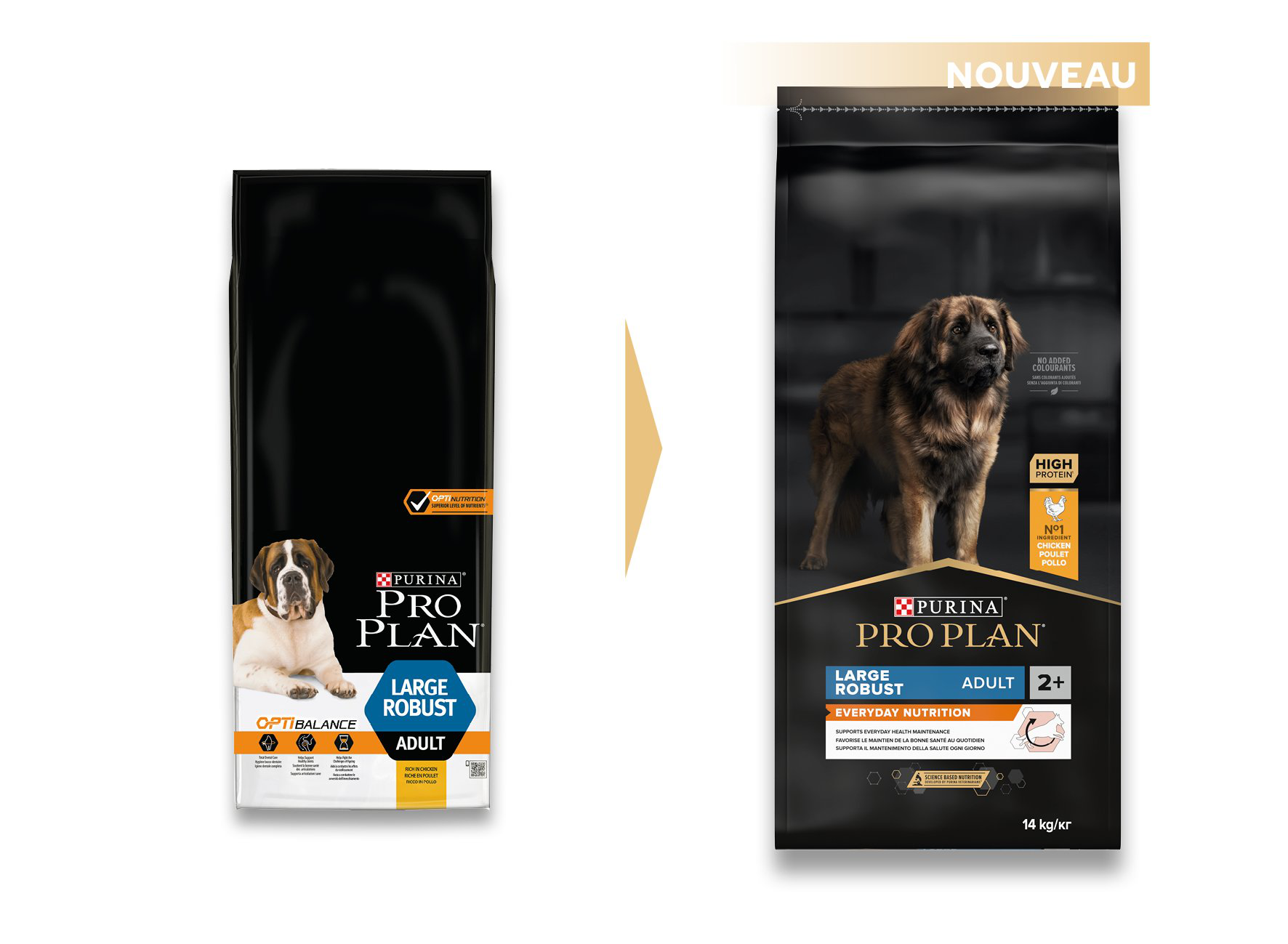 Pro Plan - Croquettes Large Robust Poulet pour Chien - 14Kg Image num&eacute;ro 2