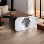 Pet-Design - Griffoir Rat en Carton pour Chats - 29,5X25X17,5cm image number null