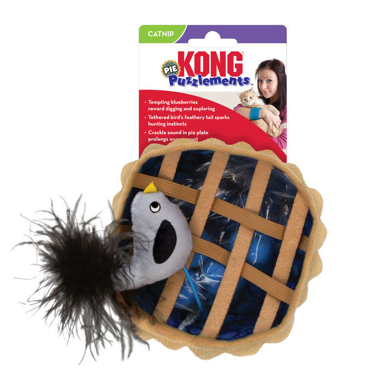 KONG - Jouet Puzzlements Pie pour Chats - 13cm Image num&eacute;ro 1