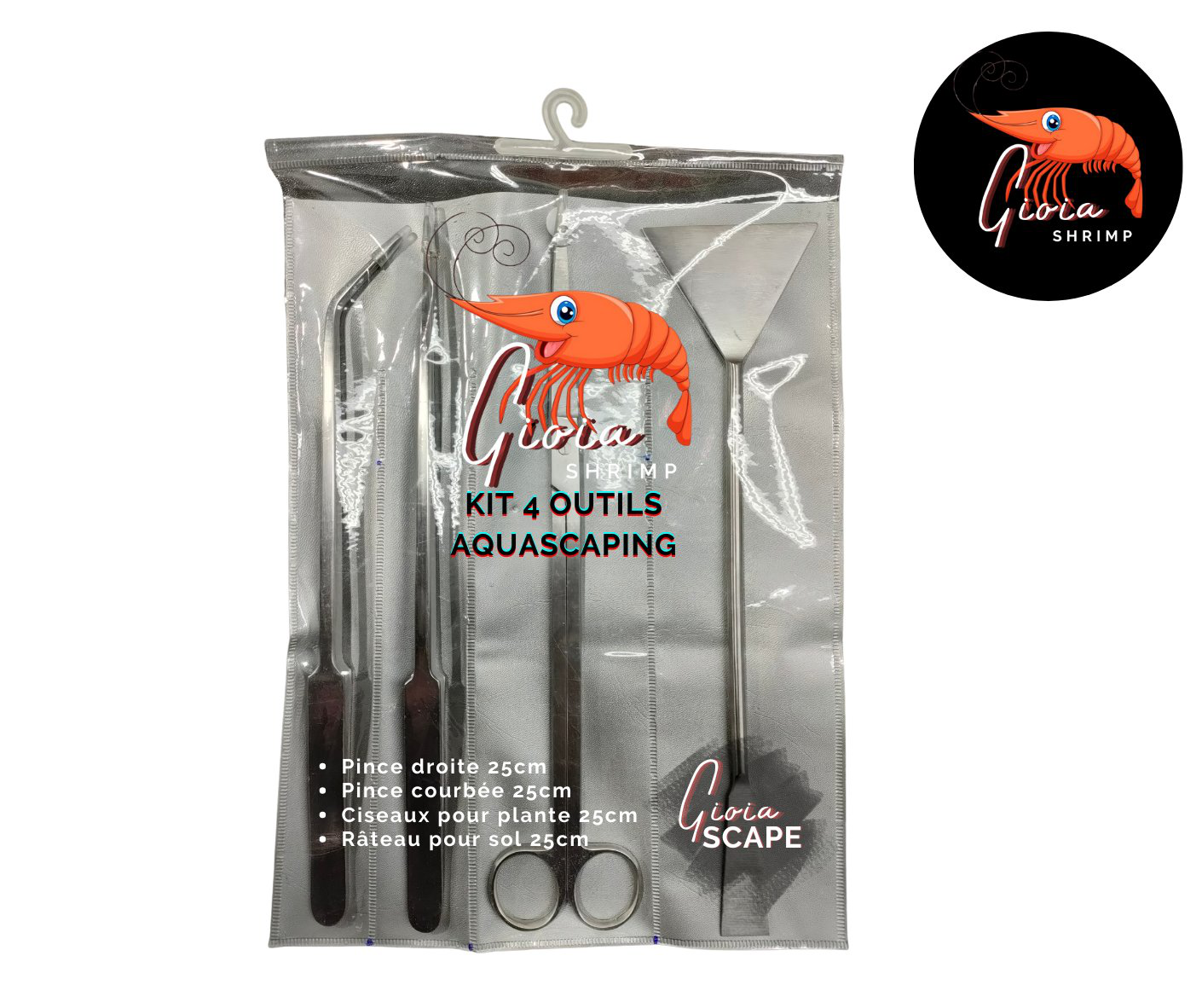 Gioiashrimp - Kit Aquascaping - 4pcs Image num&eacute;ro 1