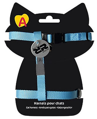 Animalis - Harnais Basic pour Chat - Bleu