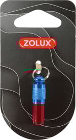 Zolux - Tube Adresse Métal Couleur pour Chiens et Chats