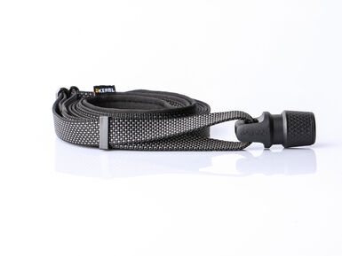 Goleygo - Laisse Plate Réglable Noir pour Chien