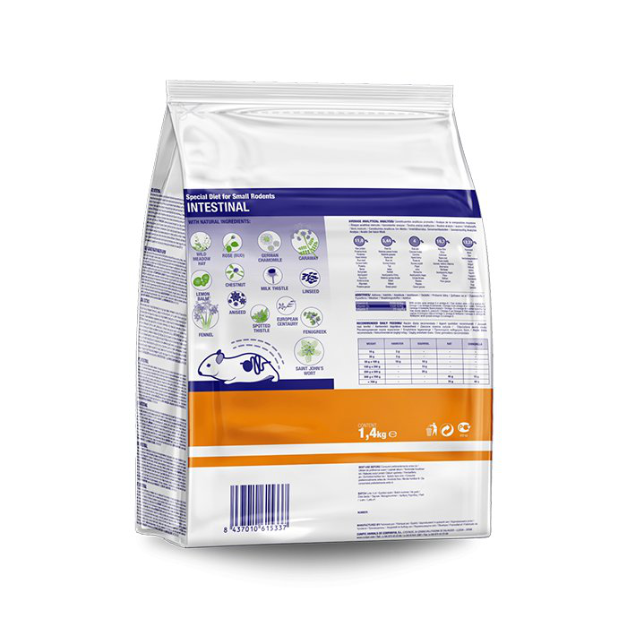 Cunipic - Aliment Vet Line Intestinal pour Petits Rongeurs - 1.4 kg Image num&eacute;ro 2