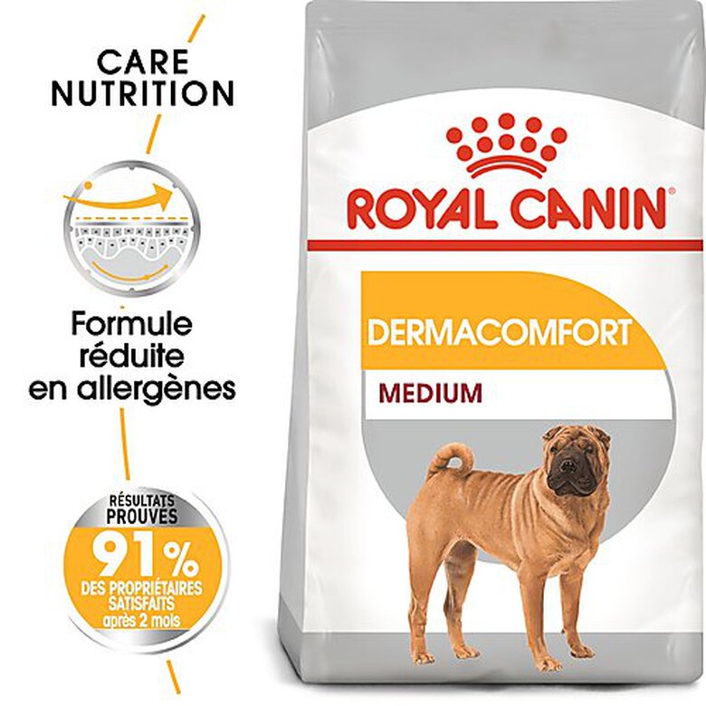 Royal Canin - Croquettes Medium Dermacomfort pour Chien - 3Kg image number null