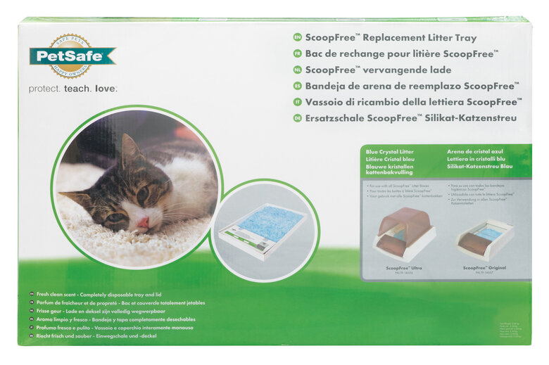 Scoopfree - Litière de Rechange Cristal Premium pour Chats Image numéro 1 Scoopfree - Litière de Rechange Cristal Premium pour Chats Image numéro 1