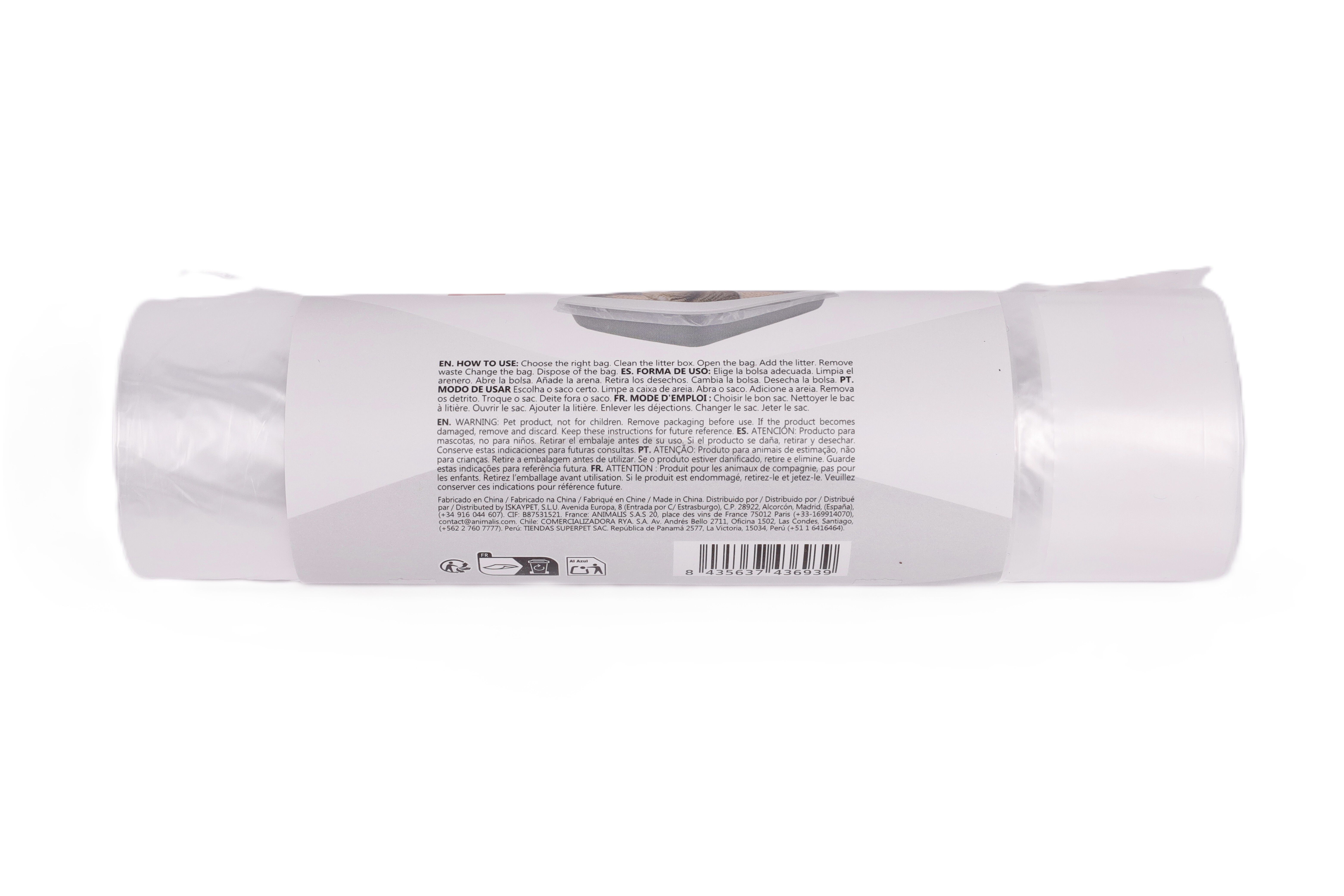 TKPET - Lot de Sac &agrave; Liti&egrave;re pour Chats - x12 Image num&eacute;ro 3