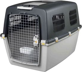 Trixie - Box de Transport Gulliver Gris Clair/Gris Foncé - L : 73 x 75 x 104 cm