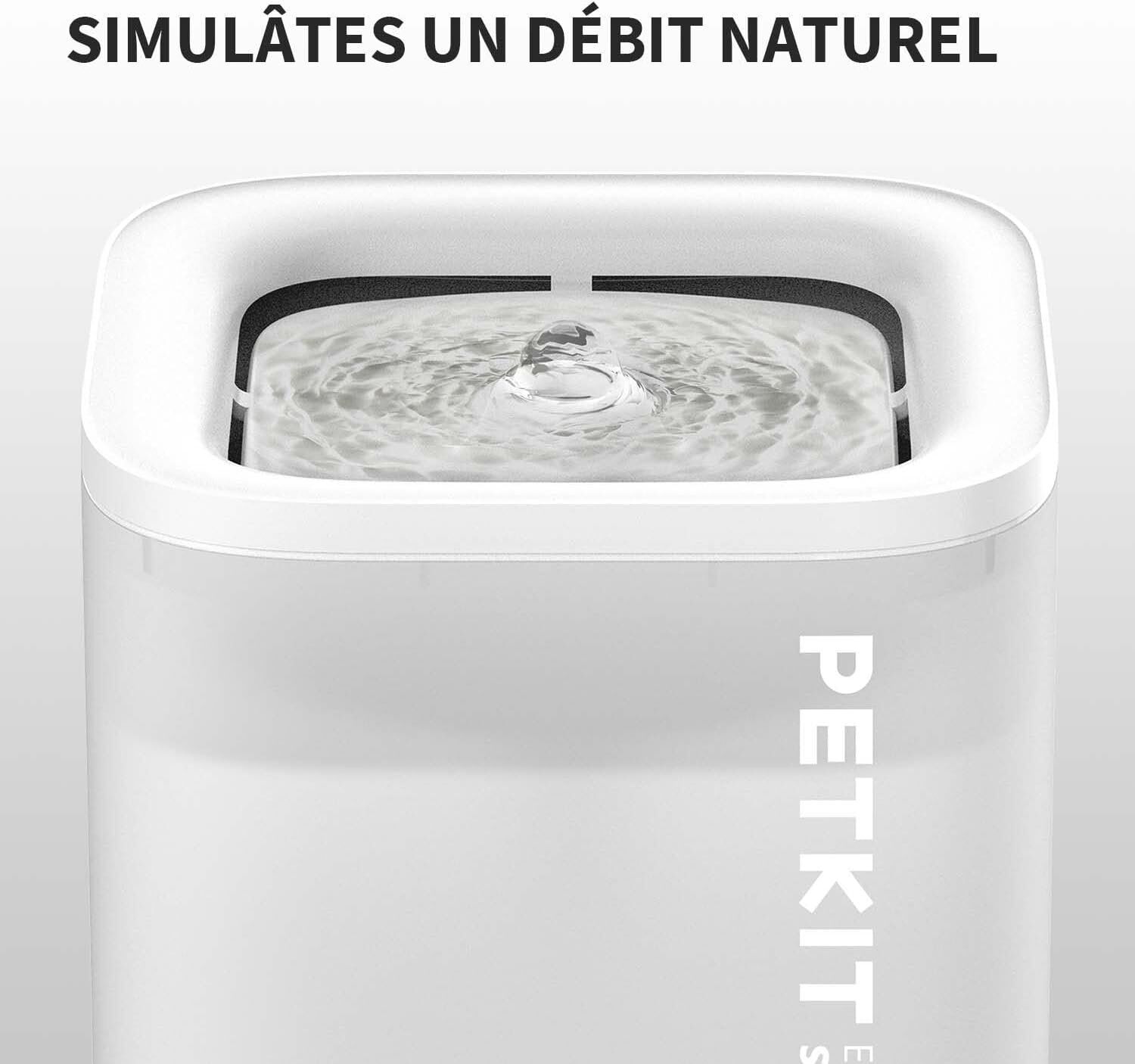 Petkit - Fontaine &agrave; Eau EVERSWEET SOLO CYBERTAIL pour Chiens et Chats - 1.8L Image num&eacute;ro 9